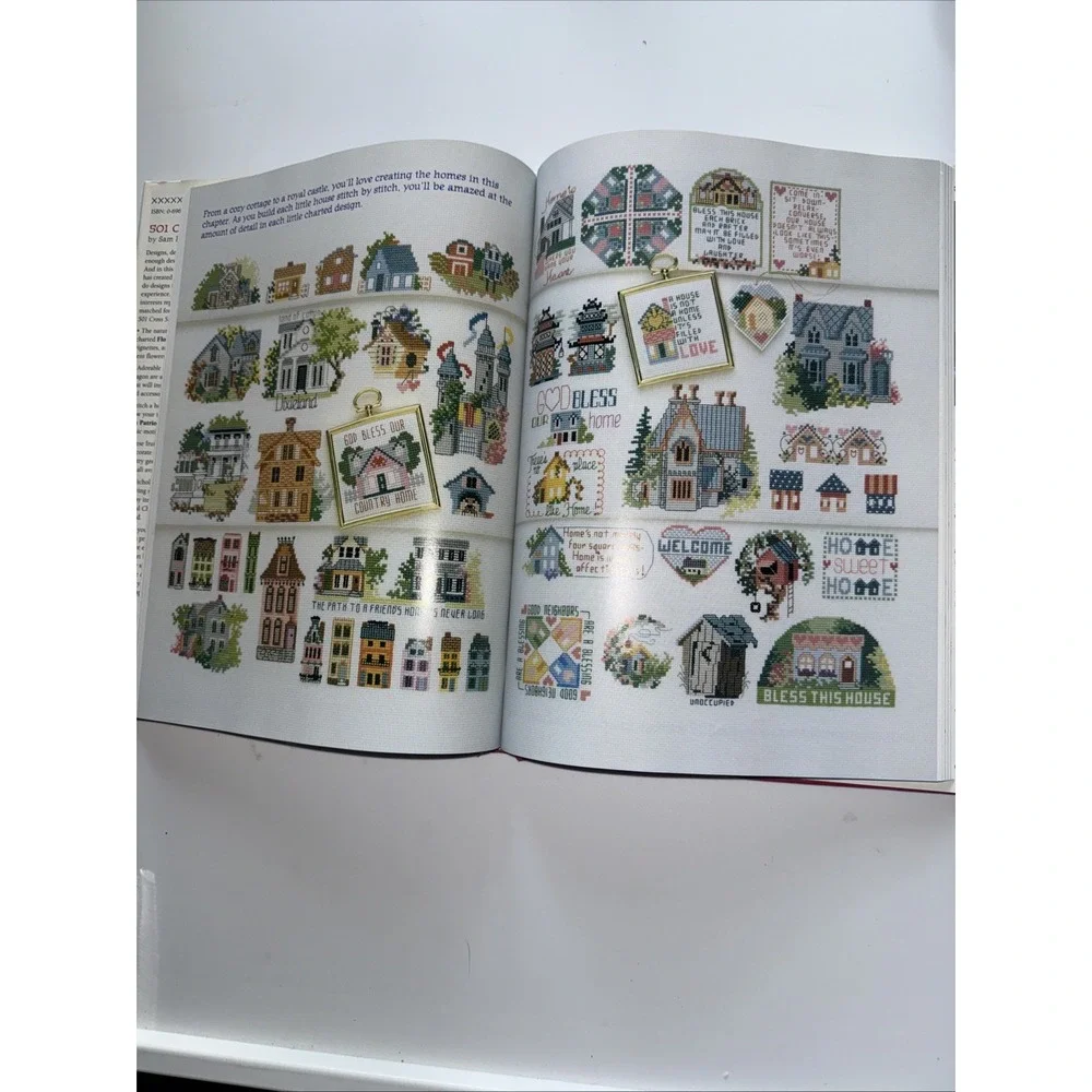 501 Cross Stitch‎ Designs Sam Hawkins American School Of Needlework HB Book
